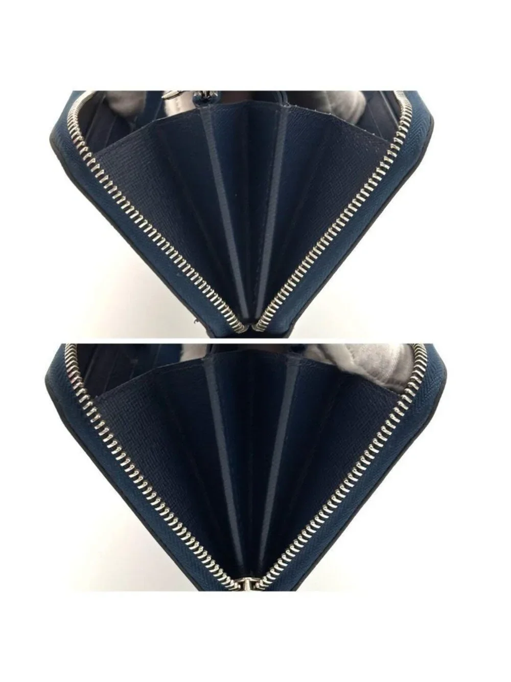 Louis Vuitton Wallet Epi Zippy Indigo Blue Navy